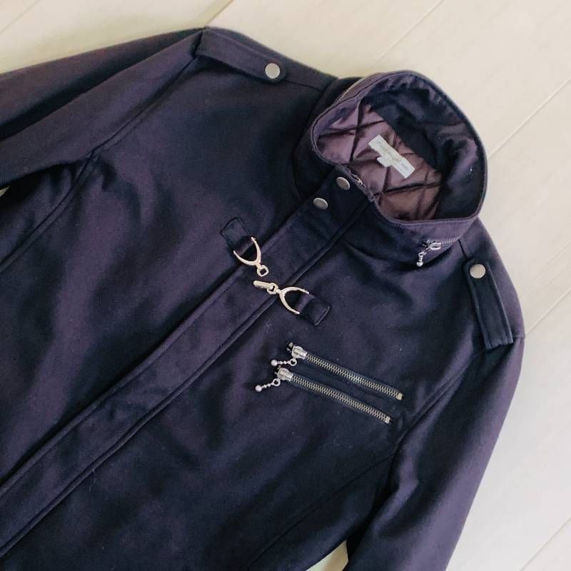 00s vintage ツイル ジップブルゾン お兄系 平成 Y2K OTARIE ブラック