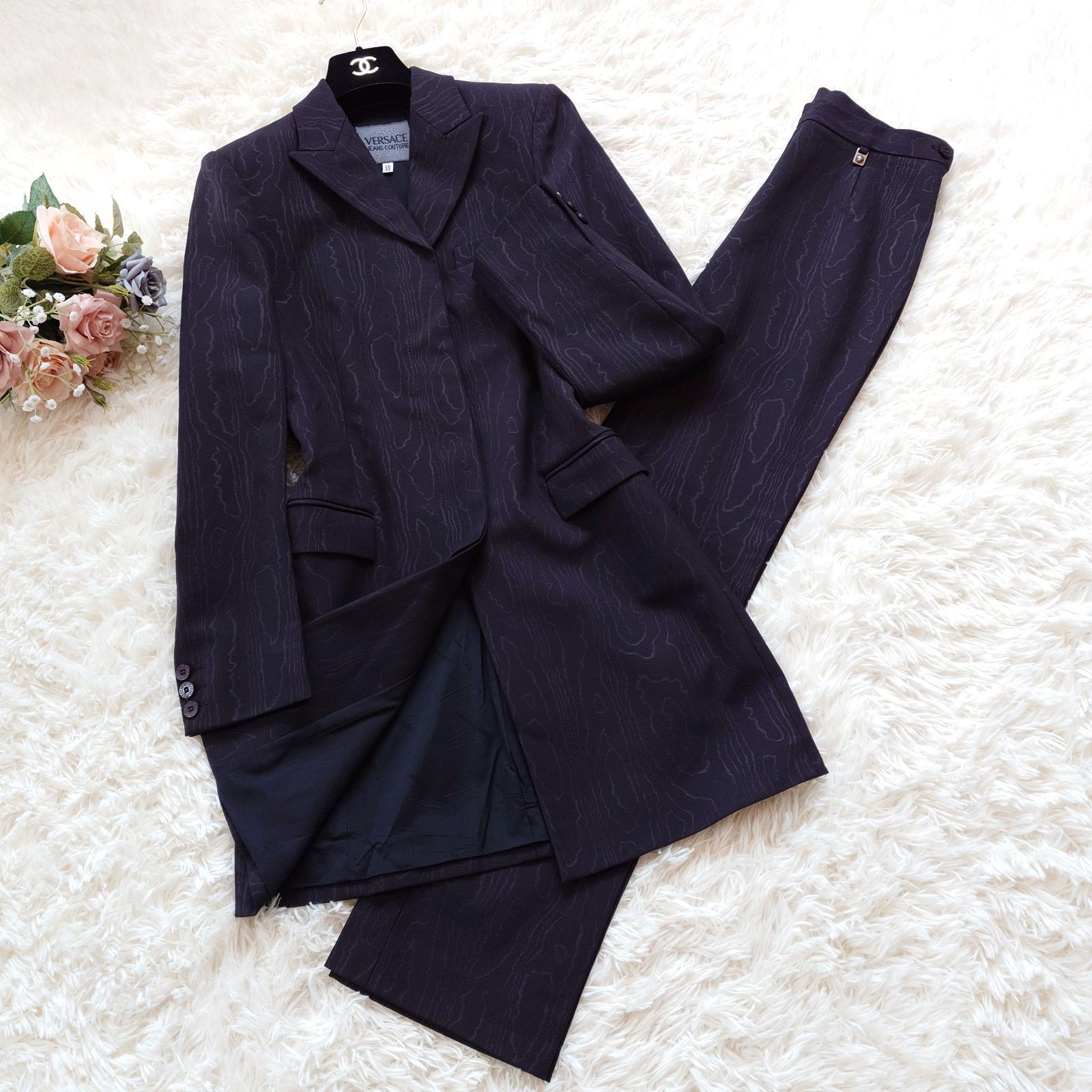 美品 ヴェルサーチ VERSACH スーツ フォーマル セットアップ ロング