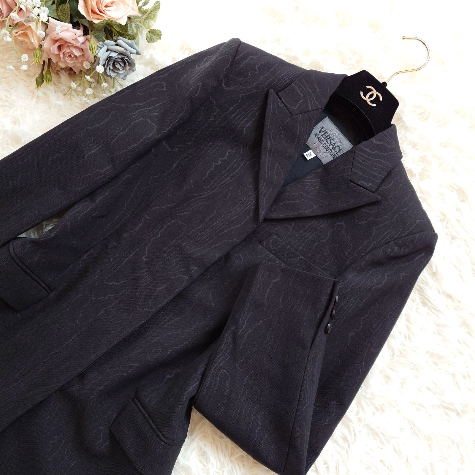 美品 ヴェルサーチ VERSACH スーツ フォーマル セットアップ ロング