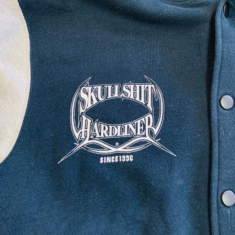 Japanese Vintage SKULLSHIT スウェット スタジャン フーディ CAB 