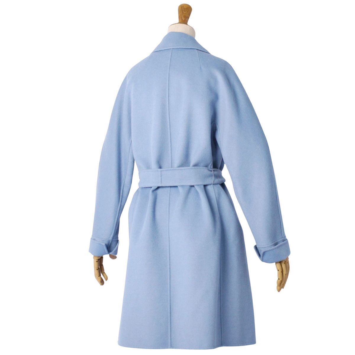 極美品 マックスマーラ S'Max Mara ロングコート ダブルブレスト cu