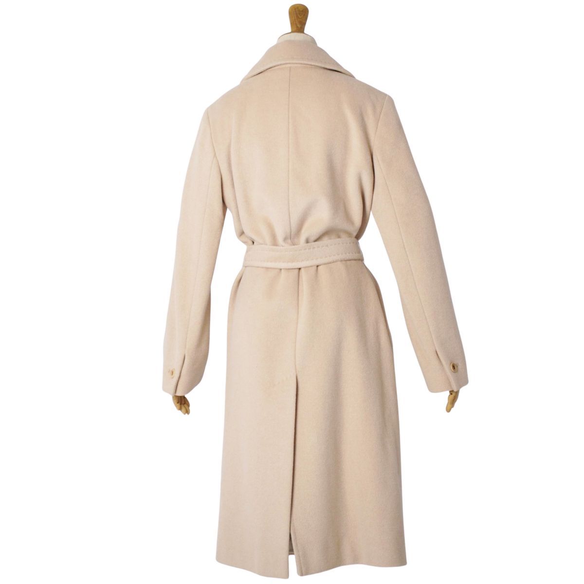 極美品 マックスマーラ Max Mara STUDIO ベルト付き ロングコート