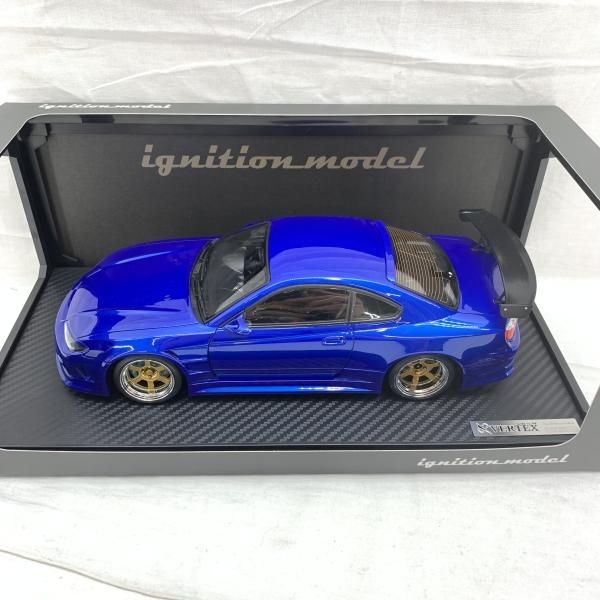 1 18 ｲｸﾞﾆｯｼｮﾝﾓﾃﾞﾙ VERTEX S 15 Silvia Blue Metallic 91