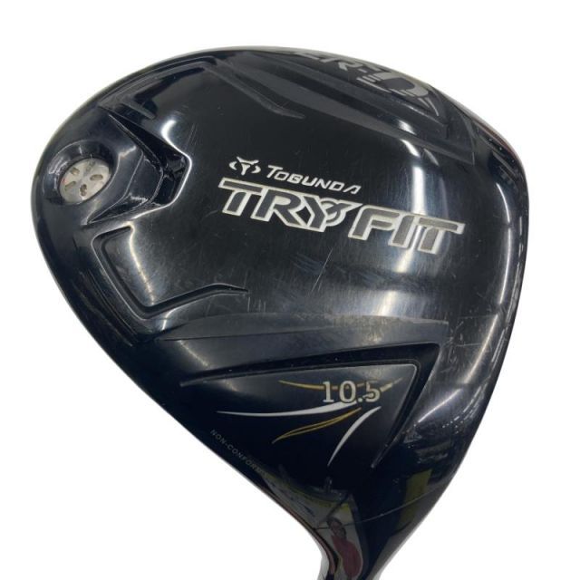 中古】 ゴルフプランナー TOBUNDA TRY FIT SUPER D(2016) BLACK 10.5