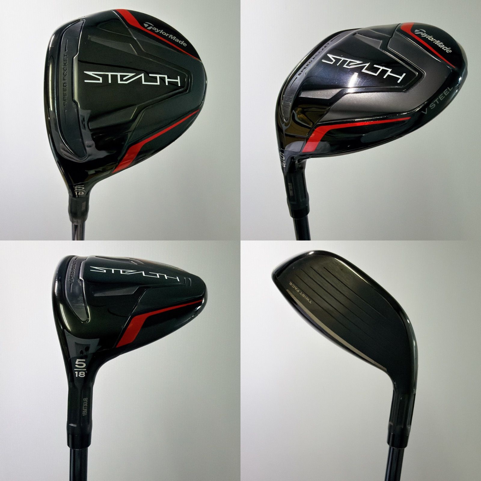 希少レフティ 良品 テーラーメイド STEALTH 5W フェアウェイウッド