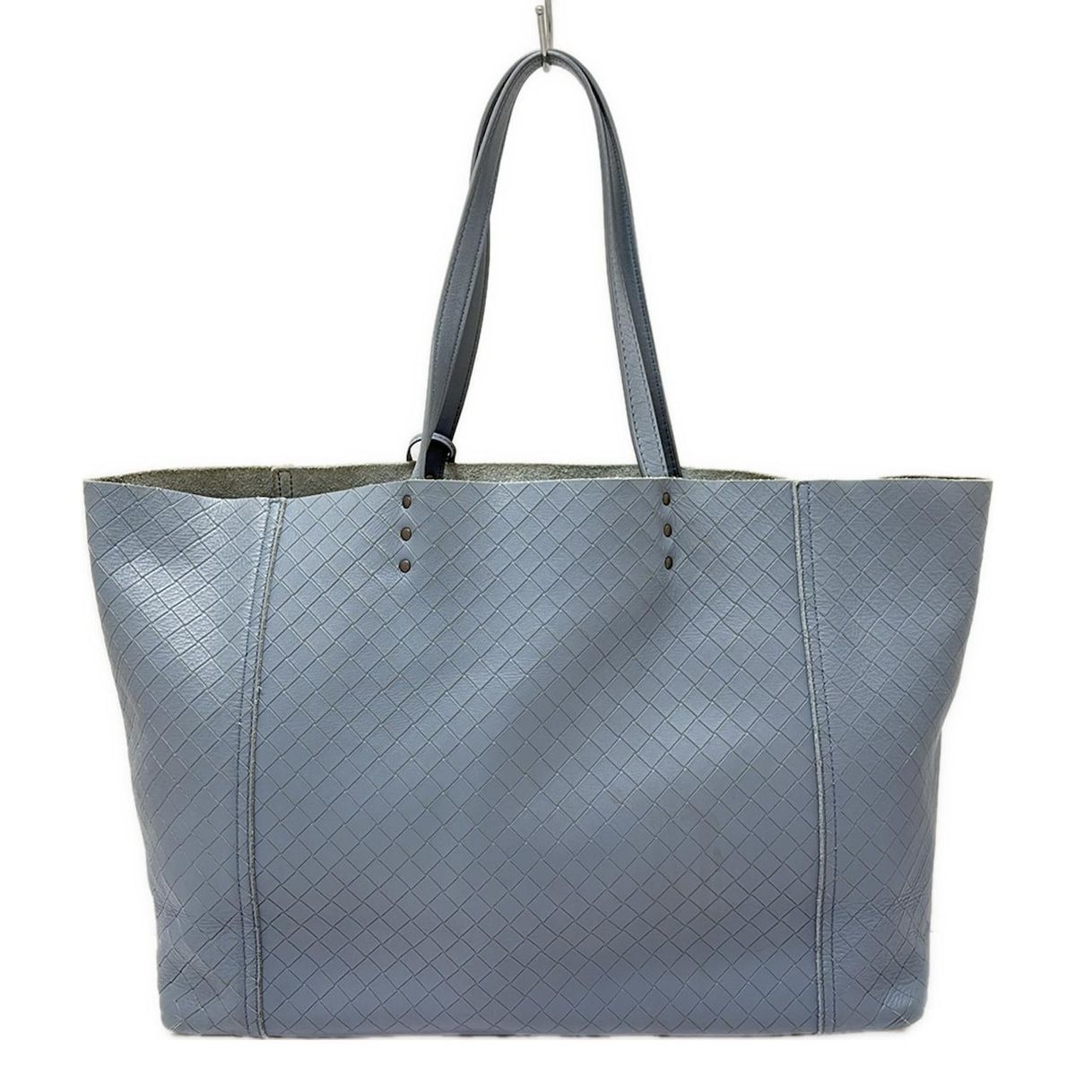 ボッテガヴェネタ　トートバッグ　イントレッチオミラージュ　ブルー BOTTEGA VENETA(ボッテガヴェネタ) トートバッグ イントレッチオ