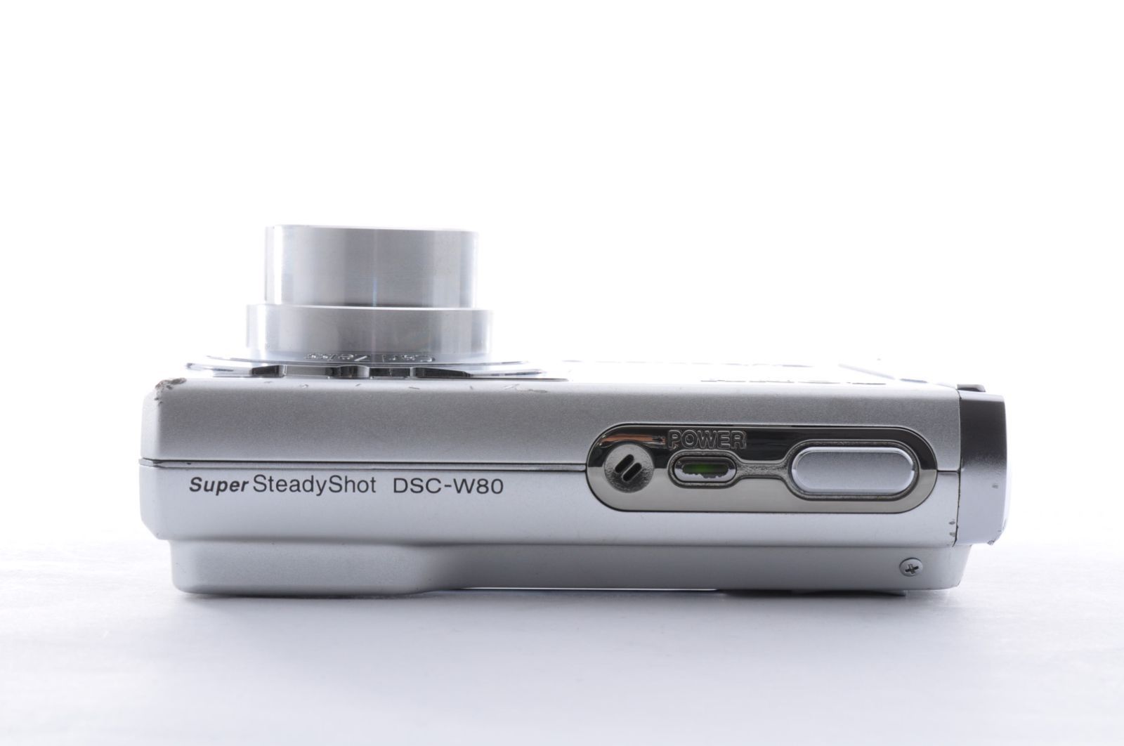 SONY Cyber-shot DSC-W80 シルバー コンパクトデジタルカメラ - メルカリ
