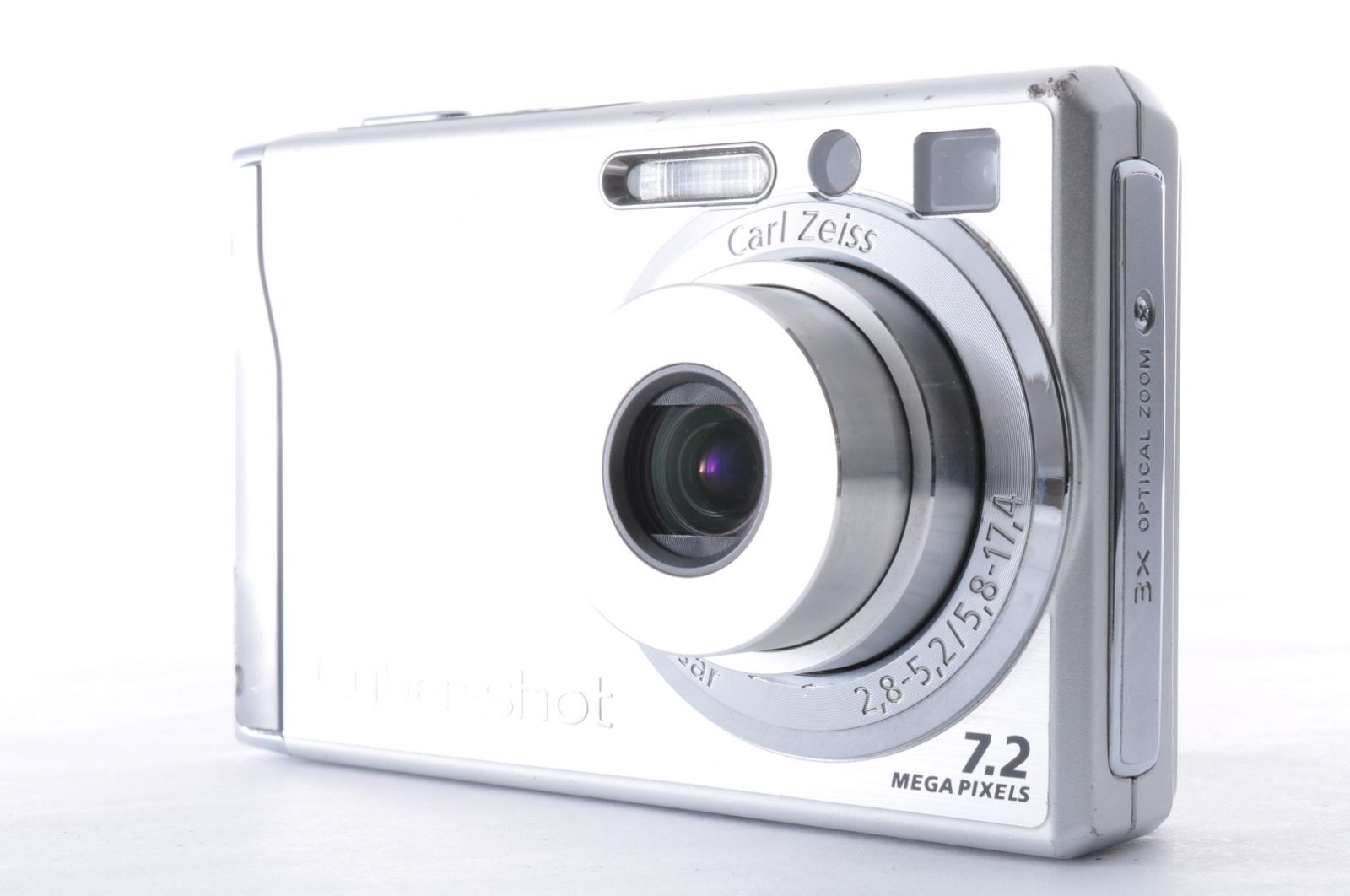 SONY Cyber-shot DSC-W80 シルバー コンパクトデジタルカメラ - メルカリ