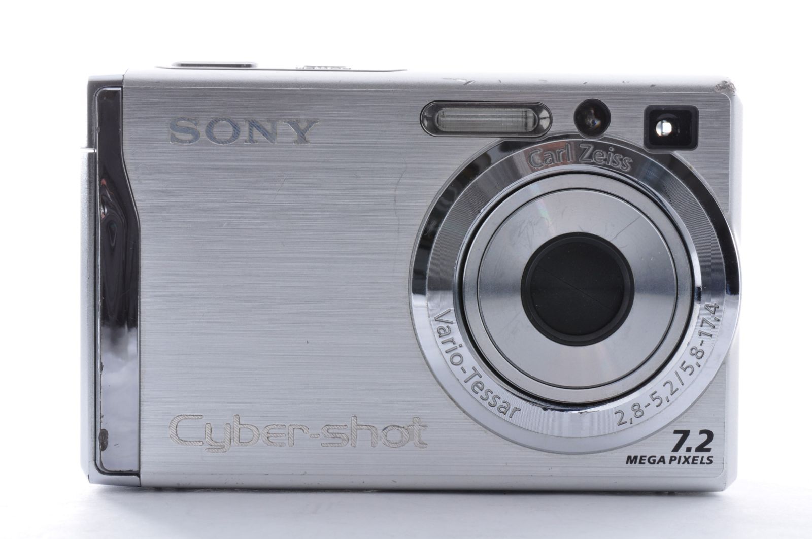 SONY Cyber-shot DSC-W80 シルバー コンパクトデジタルカメラ - メルカリ