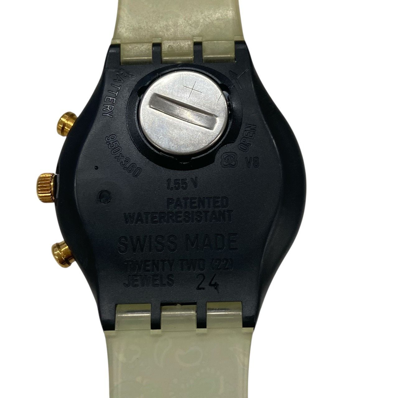 美品】Swatch スウォッチ AWARD アワード クロノグラフ ペイズリー