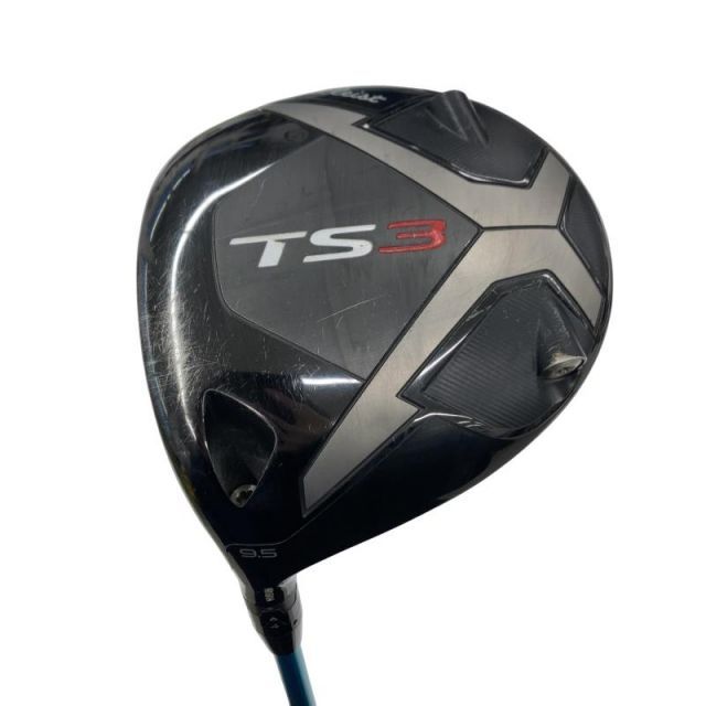 中古】 タイトリスト TS3 9.5° レフティ ドライバー DR 純正特注
