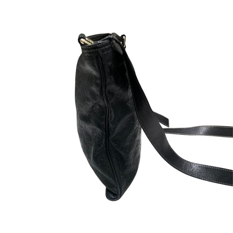 グッチ GUCCI グッチシマショルダー 201446 ブラック レザー ユニ