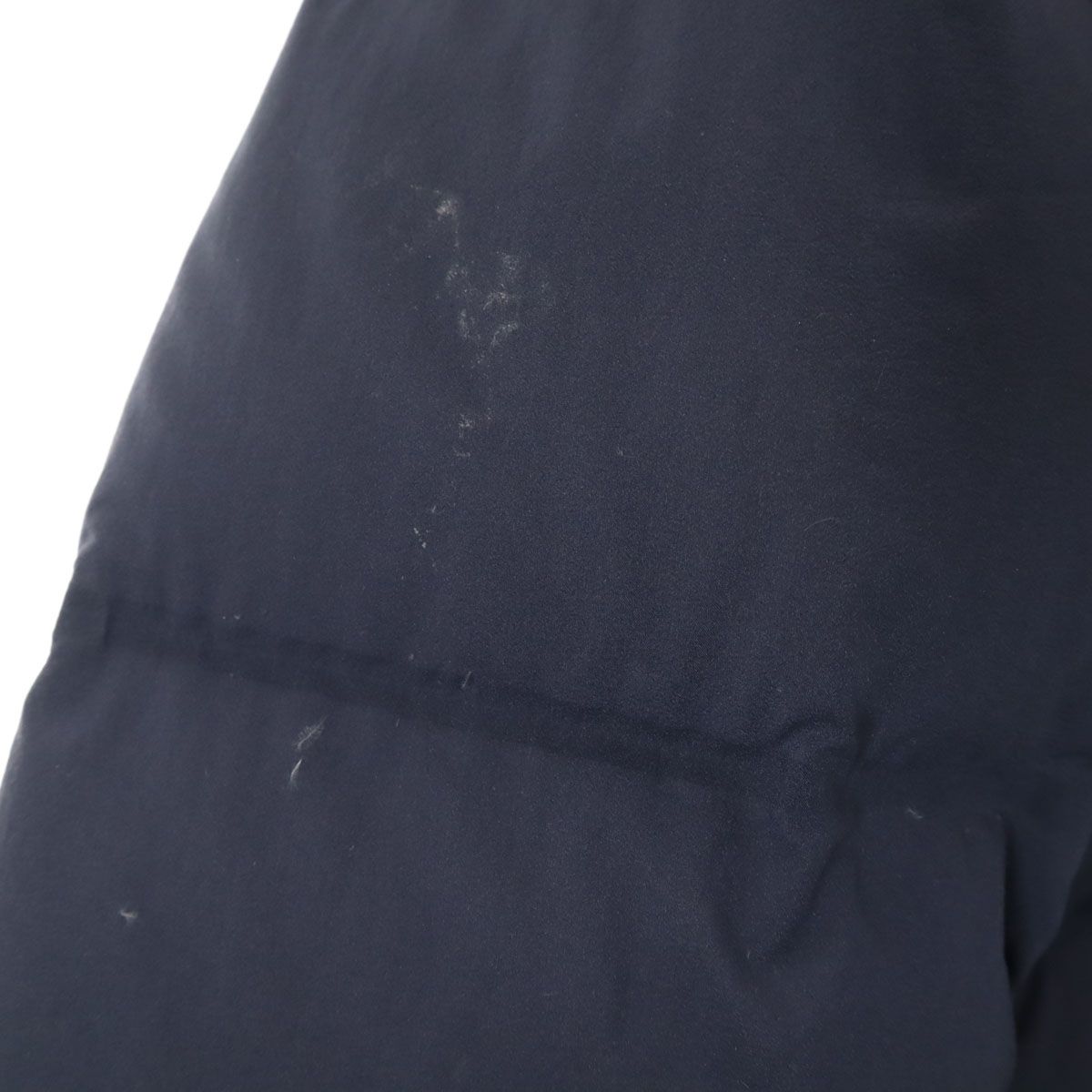 UNIQLO ユニクロ シームレス ダウンパーカー XL ネイビー メンズ 古着 