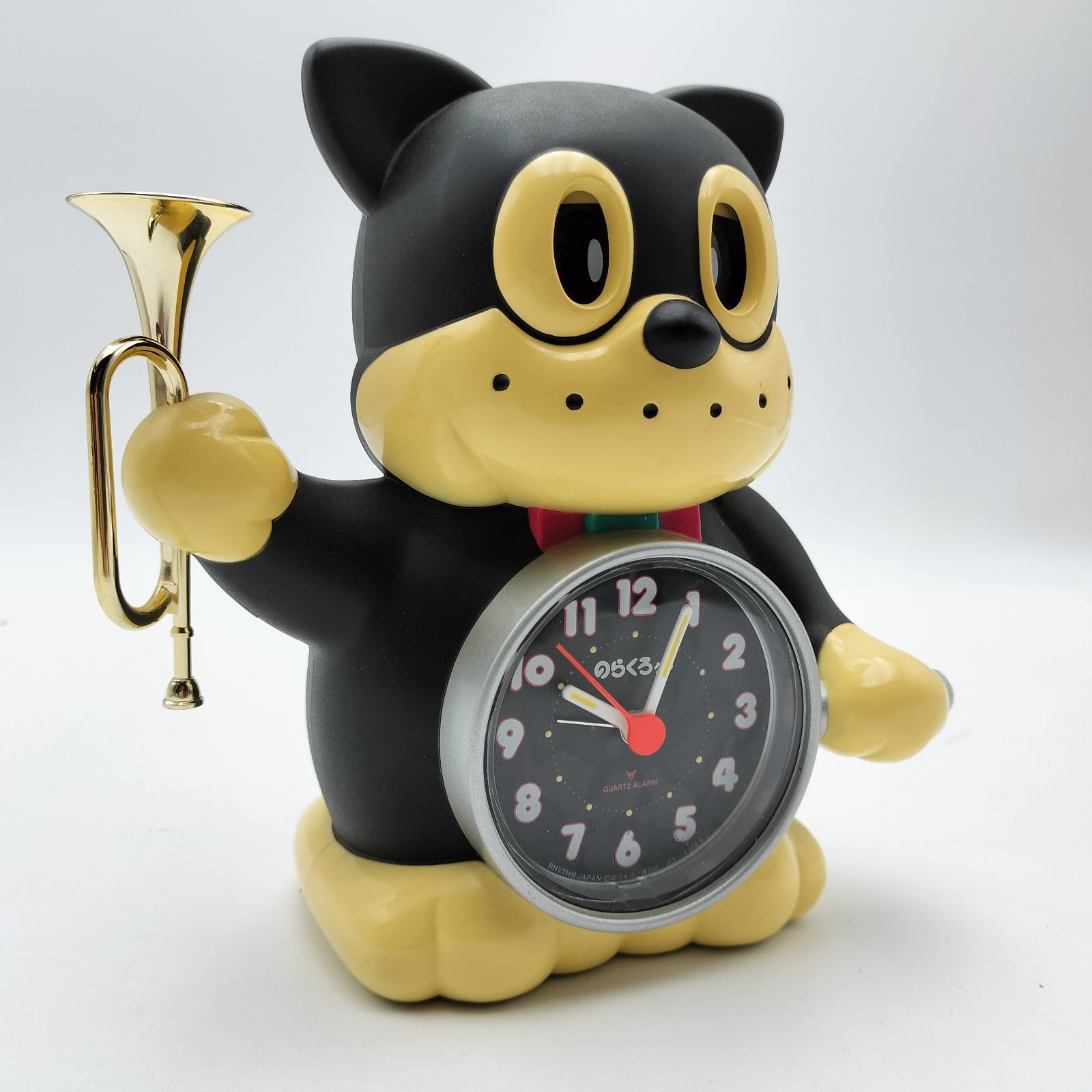 のらくろくん アラーム時計 スピーカー付き 昭和レトロ Amazon.co.jp