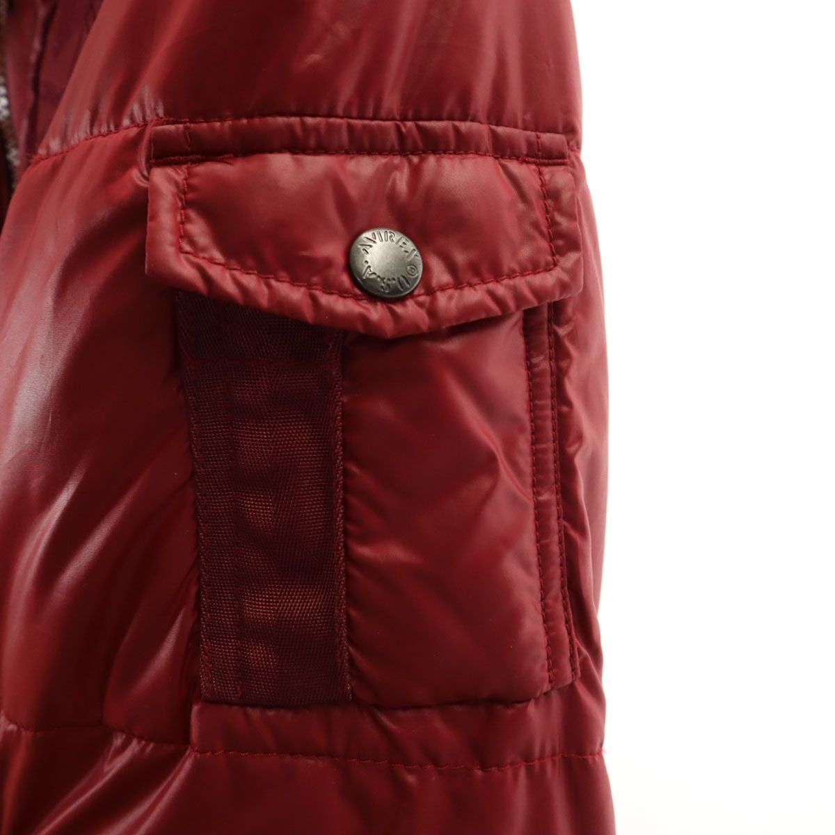 【AVIREX 】　B-15 フライトジャケット 赤ボア　38 希少ビンテージ PX AVIREX ピーエックス アヴィレックス バックUSAFワッペン ATTACK TO