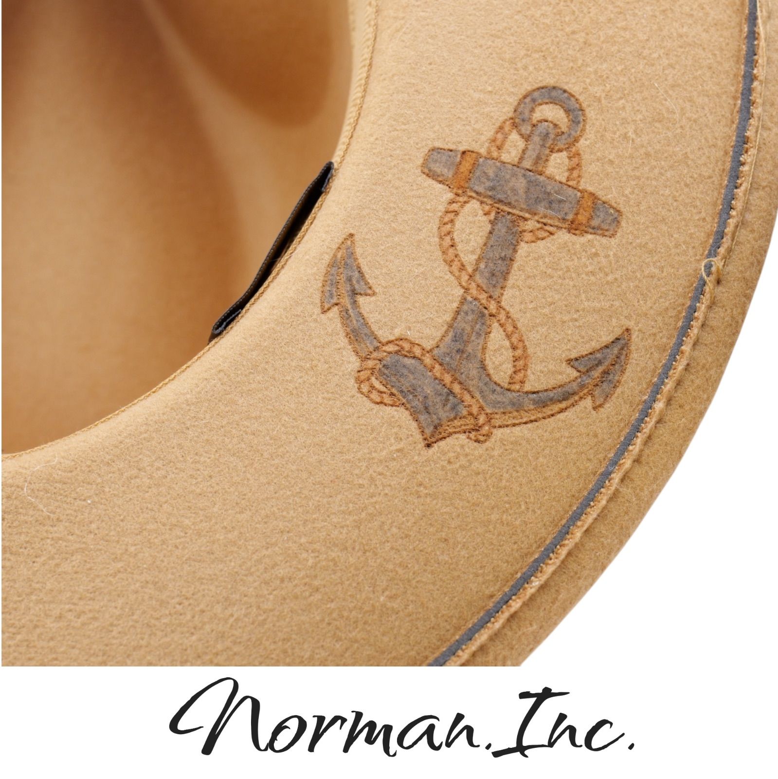 中折れハット　メンズ　ハット　帽子　タトゥー　アメカジ　ストカジ　キャメル　L 中折れハット ソフトハット メンズ 紳士 ハット 帽子 タトゥー