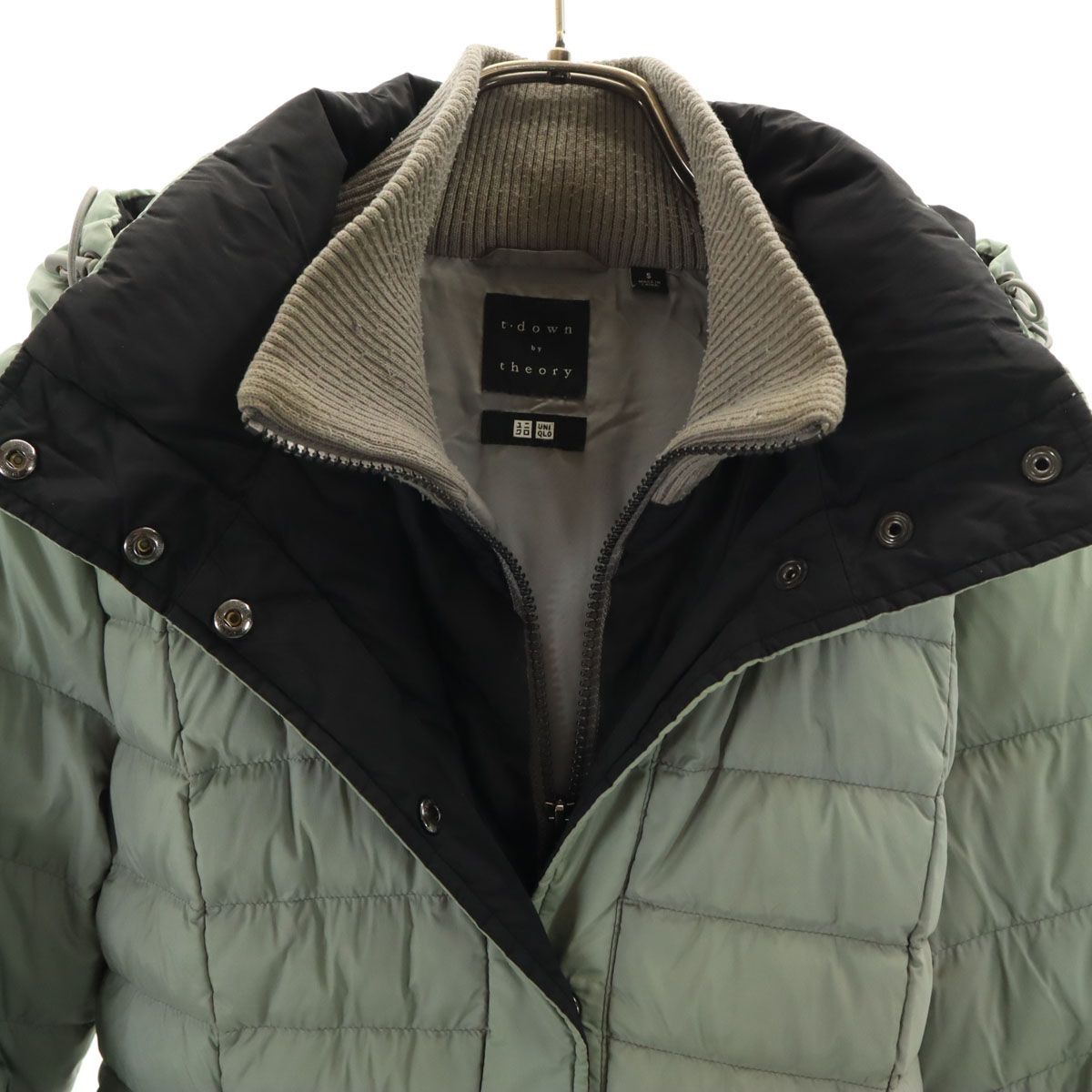 UNIQLO ユニクロ t.down by theory セオリー コラボ ダウンジャケット 