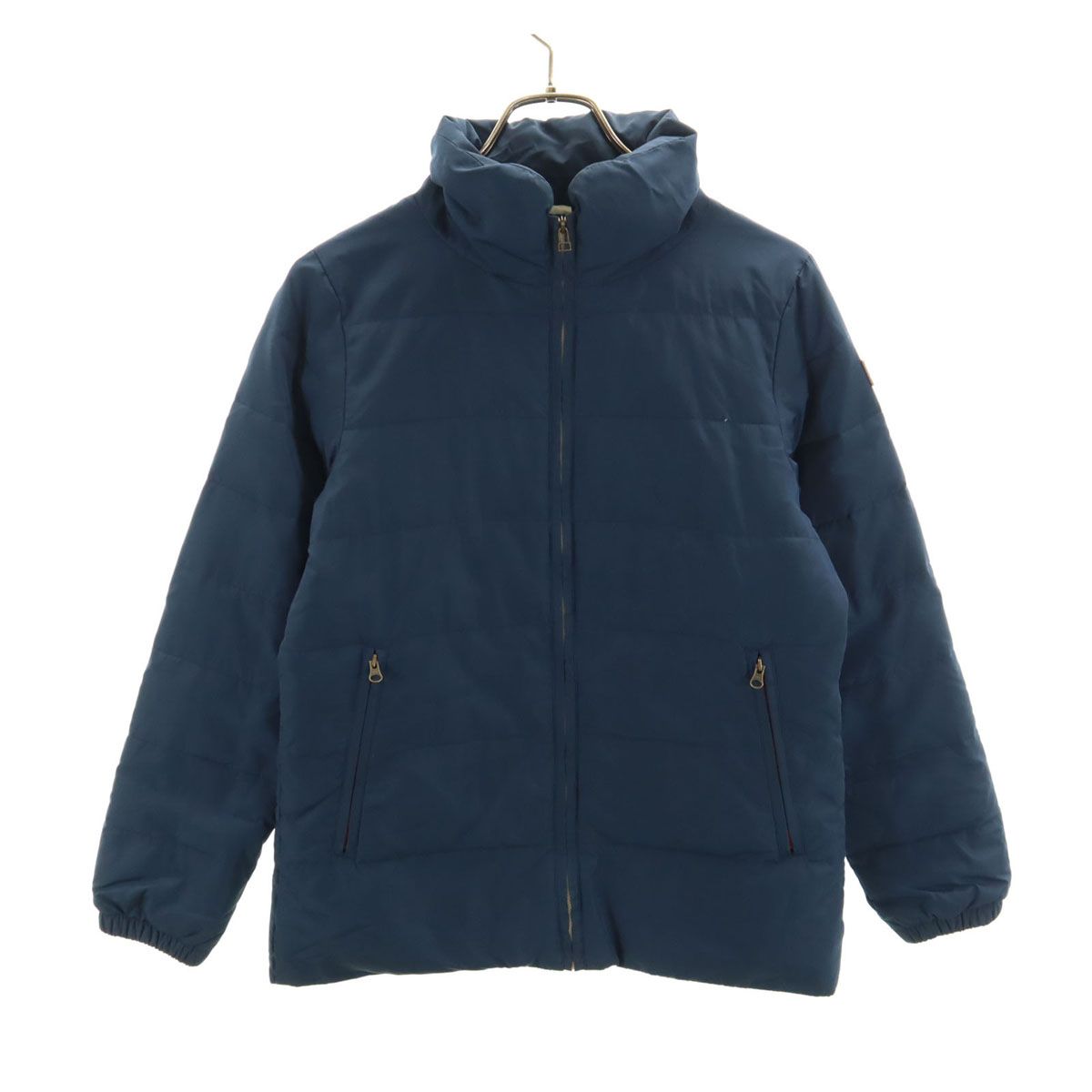 AIGLE エーグル ダウンジャケット M ネイビー レディース 古着 - メルカリ