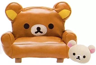 中古】ぬいぐるみ ソファ(リラックマ) リラックマ家具(ぬいぐるみ用