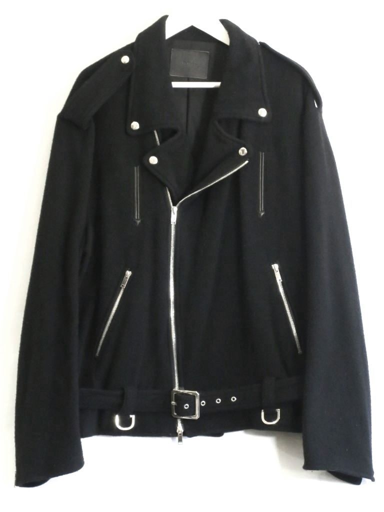 229079】M＜21AW＞WOOL DOUBLE RAIDERS The Letters レターズ ウール