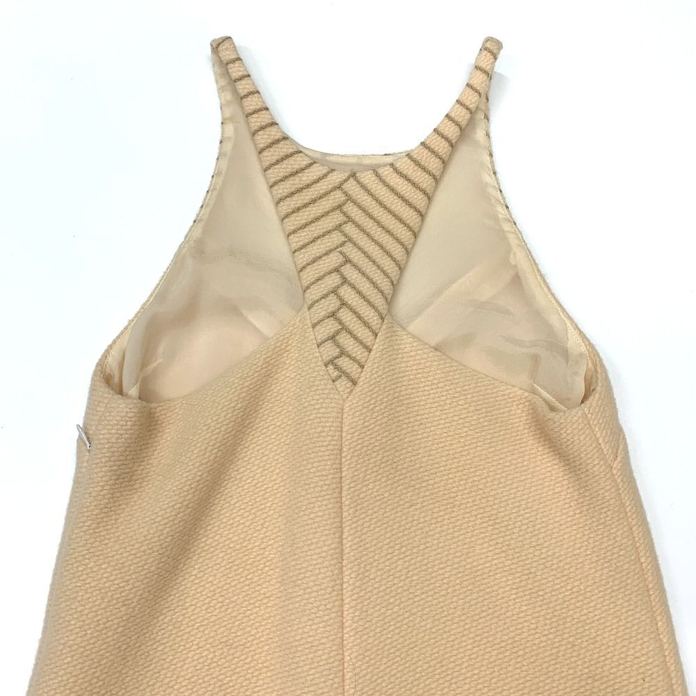 IT335431 ボッテガヴェネタ ワンピース ウール ベージュ レディース 38  