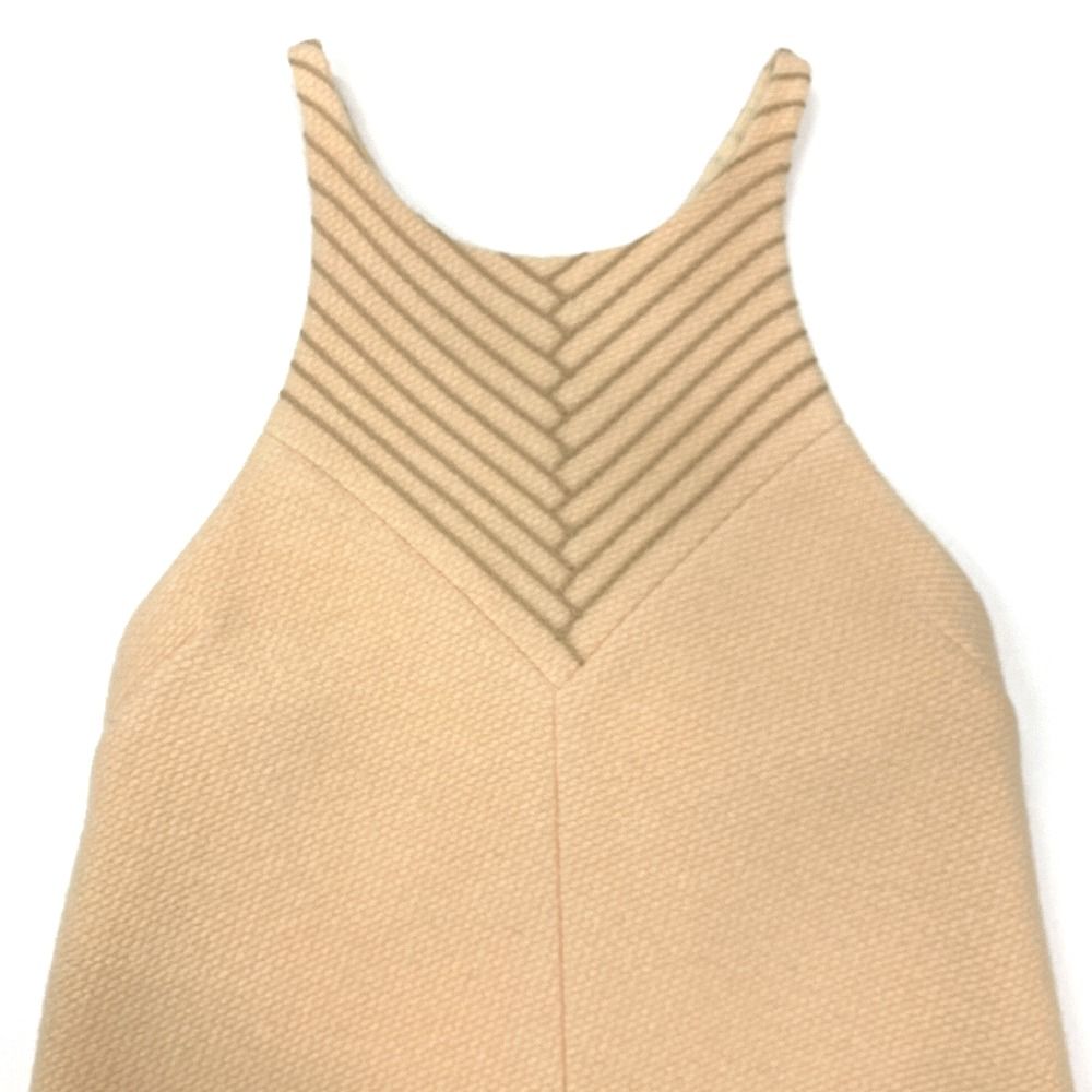 IT335431 ボッテガヴェネタ ワンピース ウール ベージュ レディース 38  