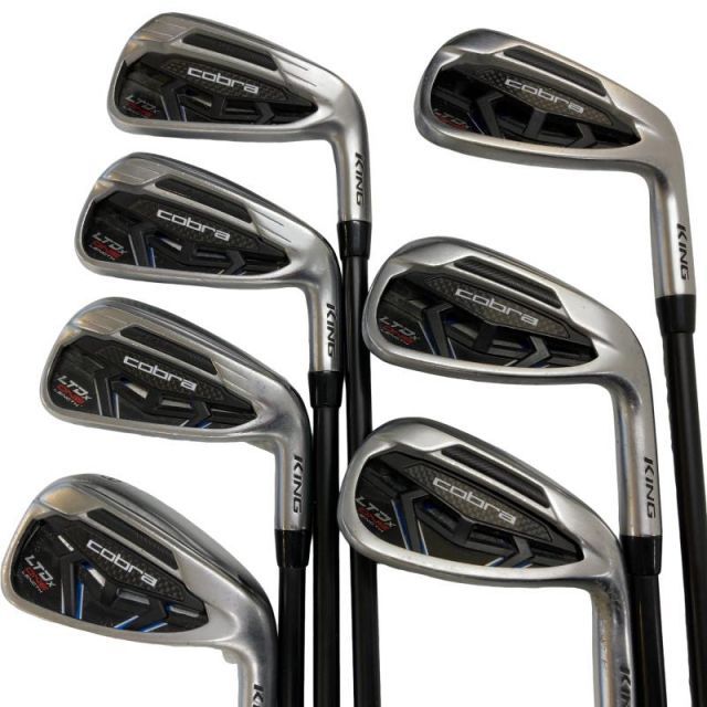 中古】 コブラ KING LTDx ONE LENGTH 9S アイアンセット IR 純正特注