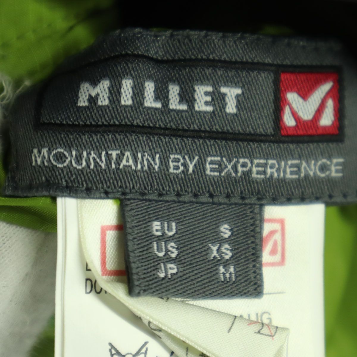 MILLET ミレー リバーシブル ワンポイントロゴ 長袖 ダウンジャケット