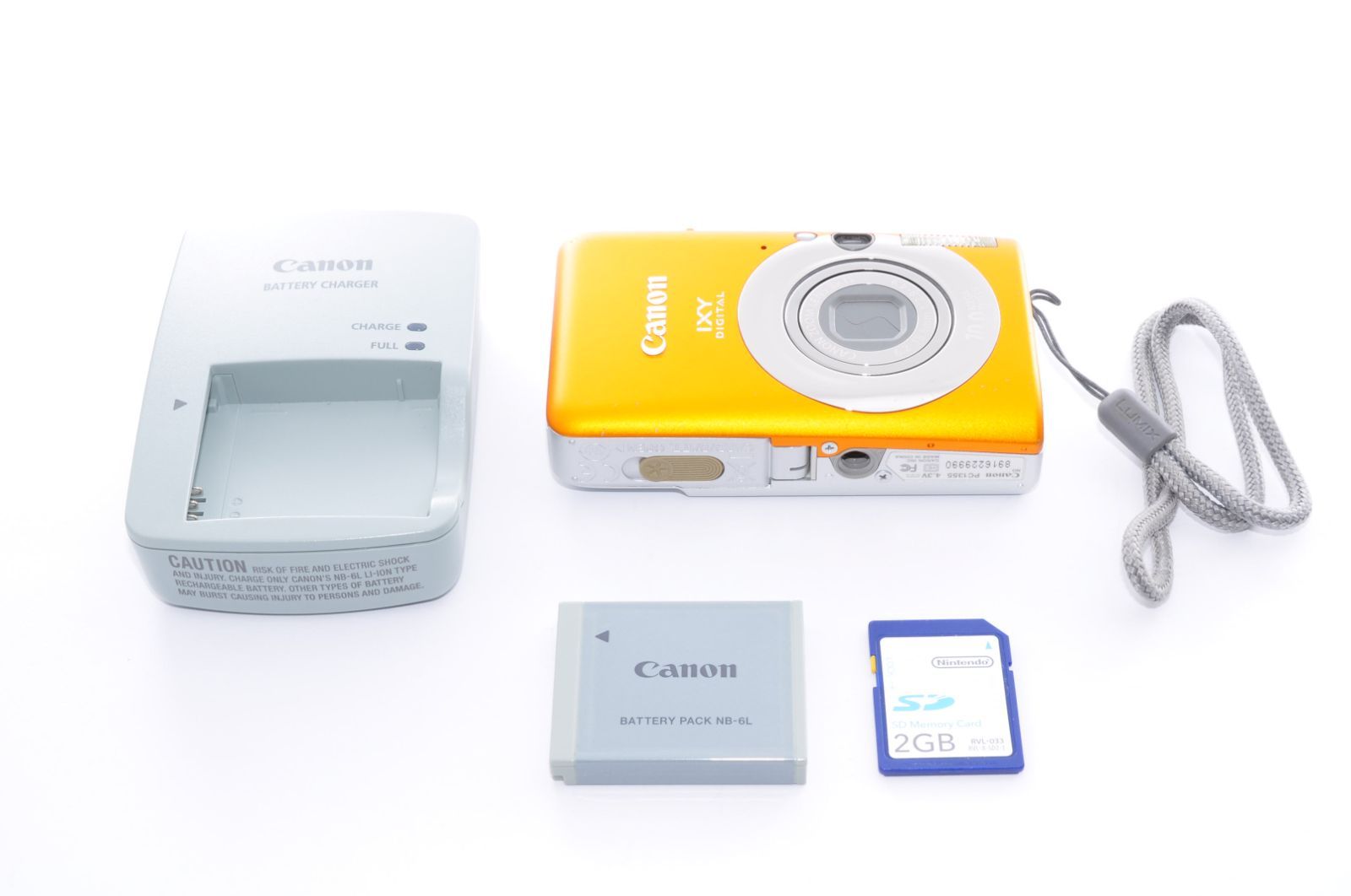 Canon IXY DIGITAL 110 IS オレンジ コンパクトデジタルカメラ - メルカリ