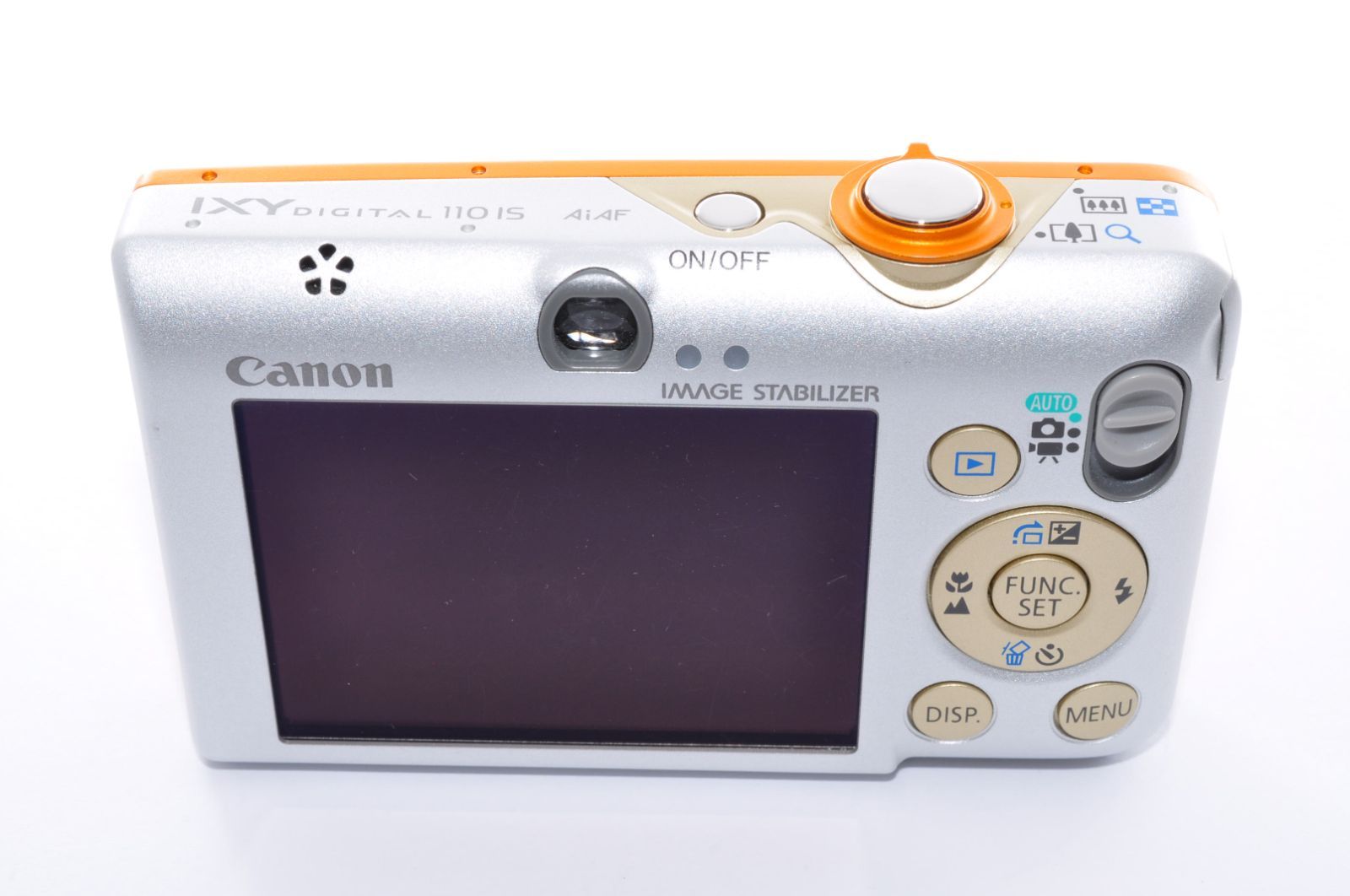 Canon IXY DIGITAL 110 is デジタルカメラ　オレンジ キヤノン（Canon） 【中古】Canon IXY Digital 110 IS オレンジ