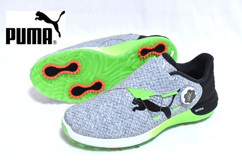 新品 プーマ ゴルフ ファントム キャット ニトロ ディスク スパイク