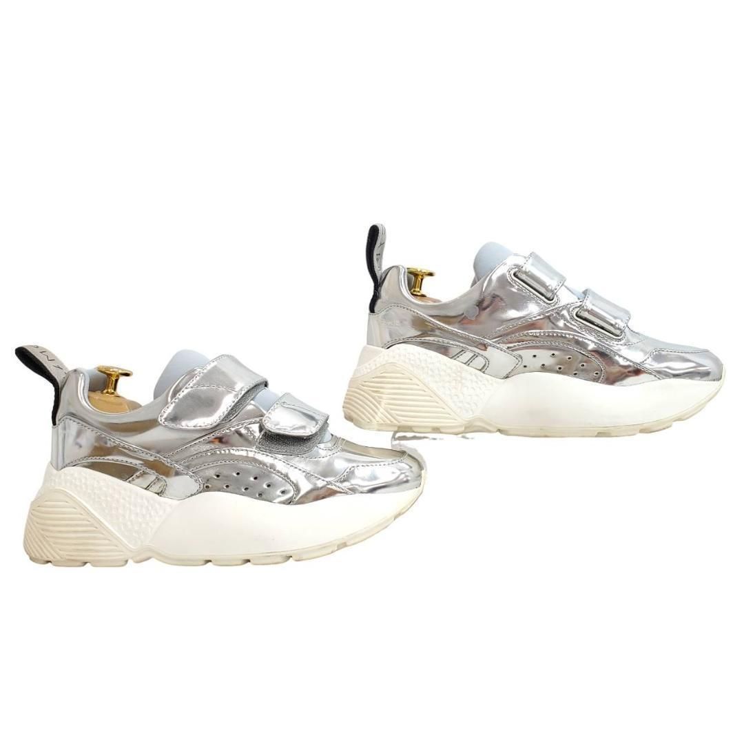 ステラマッカートニー エクリプス 厚底スニーカー シルバー 35