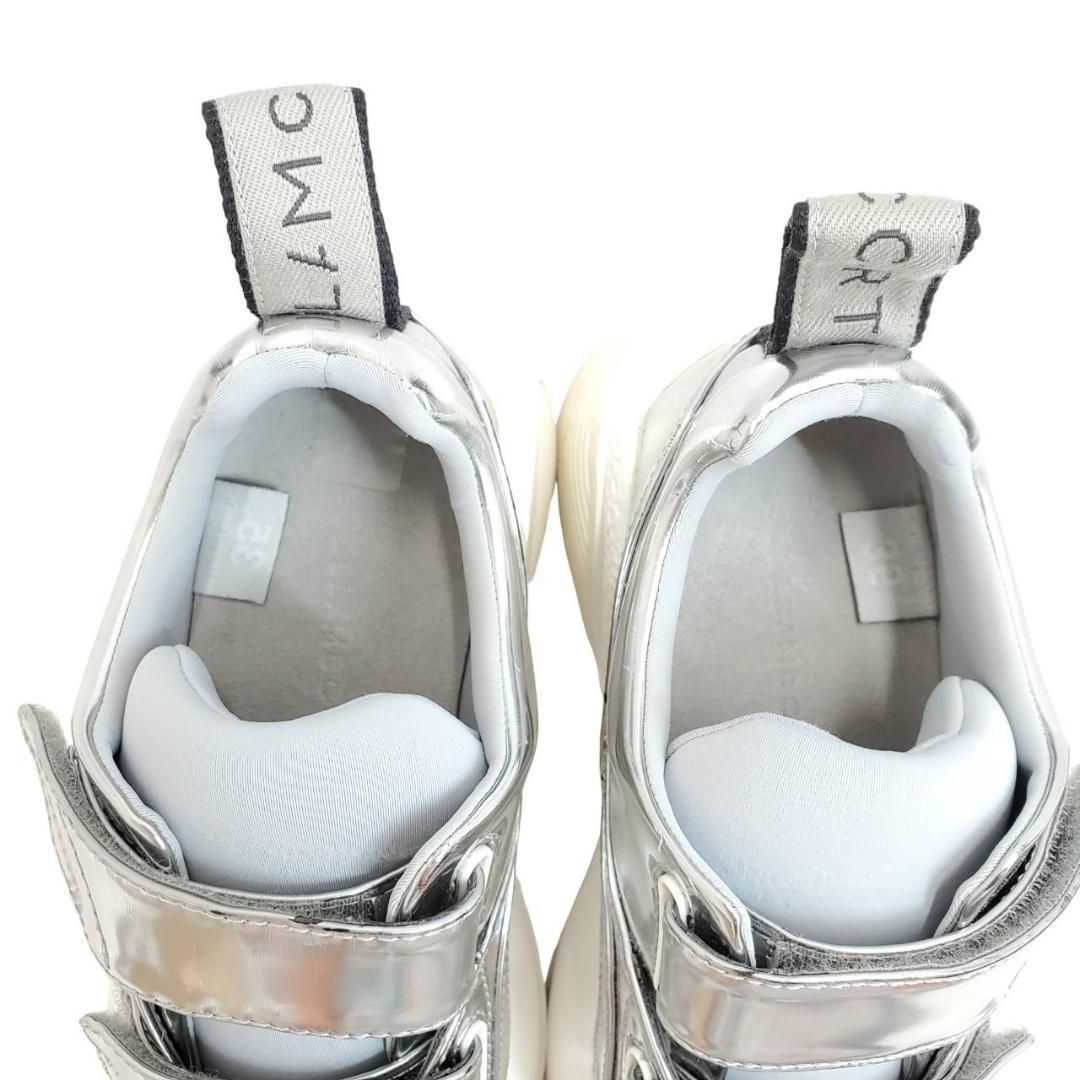 ステラマッカートニー エクリプス 厚底スニーカー シルバー 35
