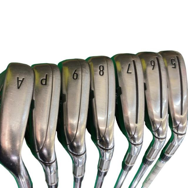 中古】 テーラーメイド M4 8S アイアンセット IR RE-AX 90 STEEL JAPAN