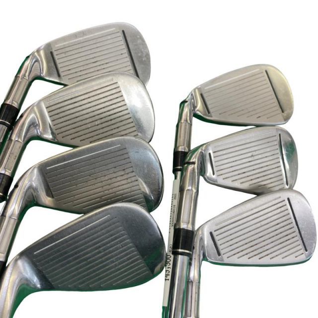 中古】 テーラーメイド M4 8S アイアンセット IR RE-AX 90 STEEL JAPAN