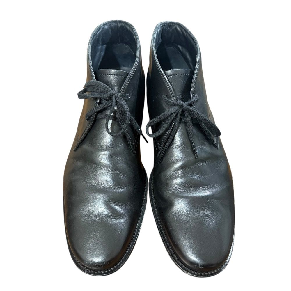 TOD’S トッズ ブーツ メンズ 【古着】【中古】 美品 TOD'S トッズ レザー チャッカブーツ サイズ7 26cm相当 ブラック