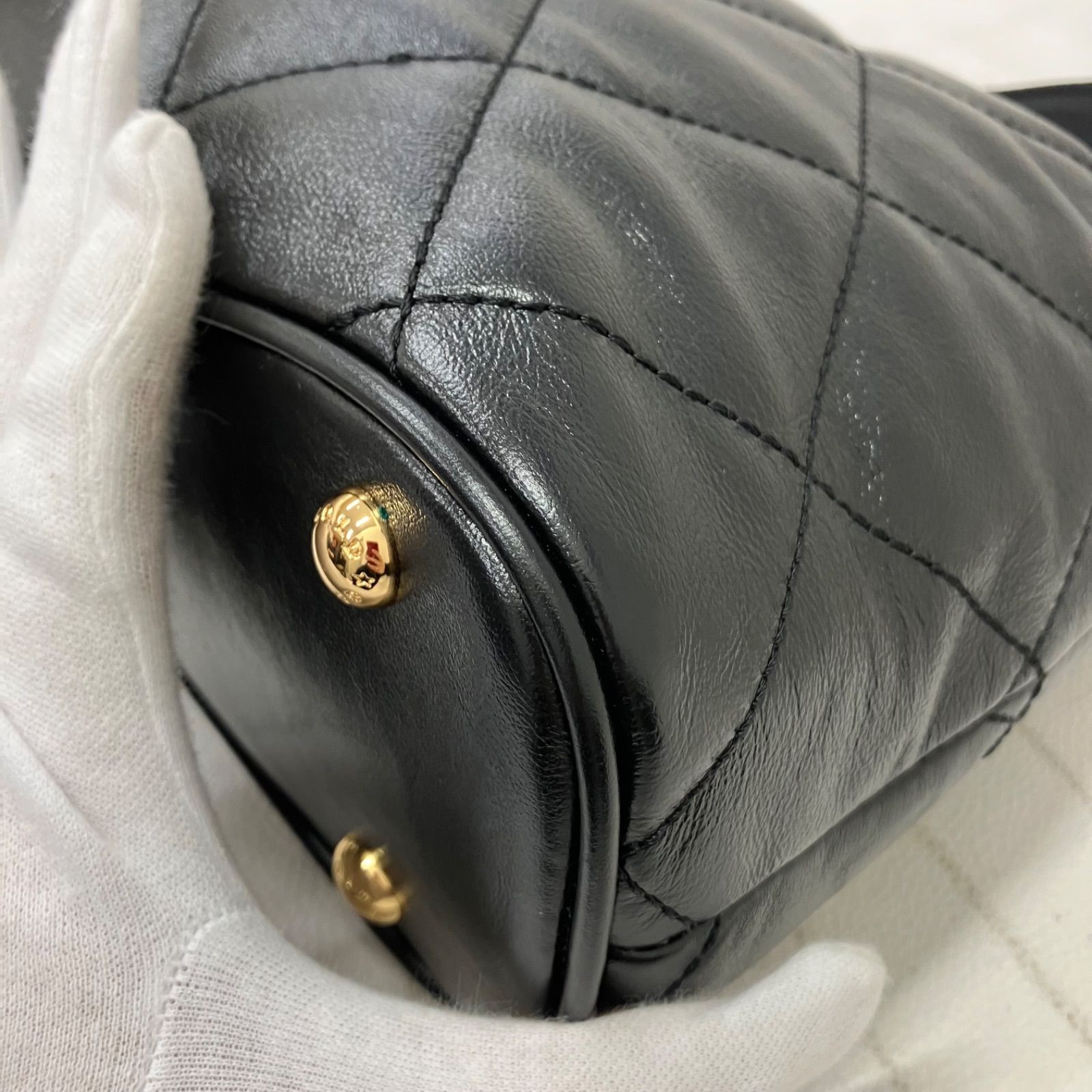 8185 良品 COCOCELUX GOLD ココセリュックスゴールド トートバッグ 