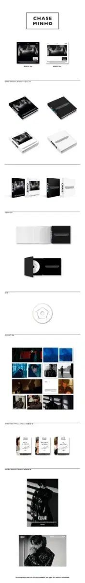 SHINeeミンホ CHASE コンプリート 白