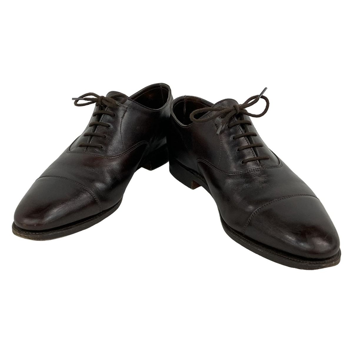 JOHNLOBB(ジョンロブ) シューズ 6 1/2 メンズ - ダークブラウン レザー