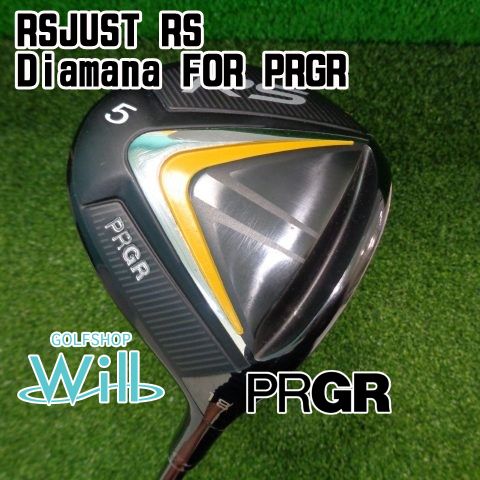 中古】フェアウェイウッド プロギア RSJUST RS/Diamana FOR PRGR/S/18