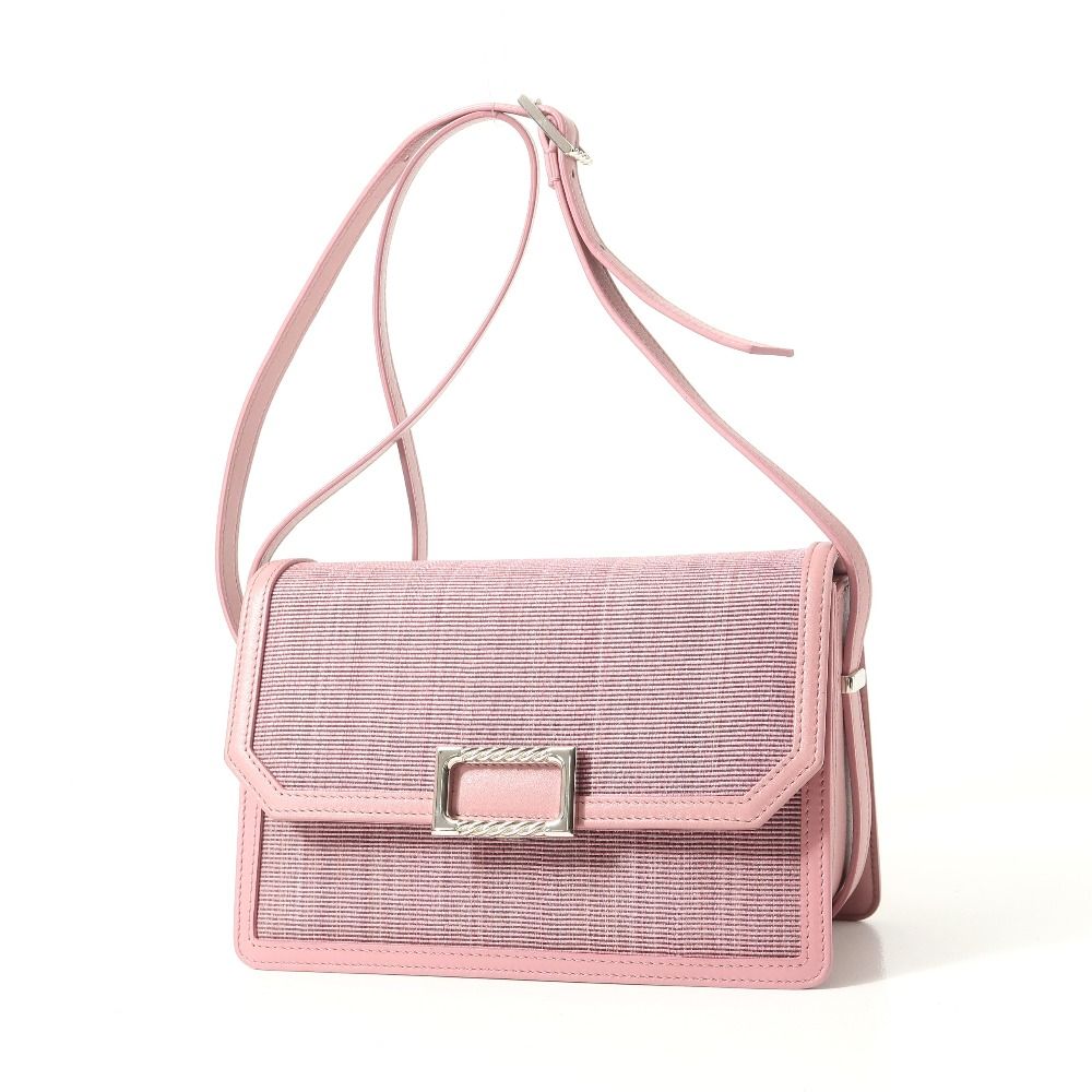 □美品□COMTESSE コンテス ショルダーバッグ ホースヘア レザー 鞄