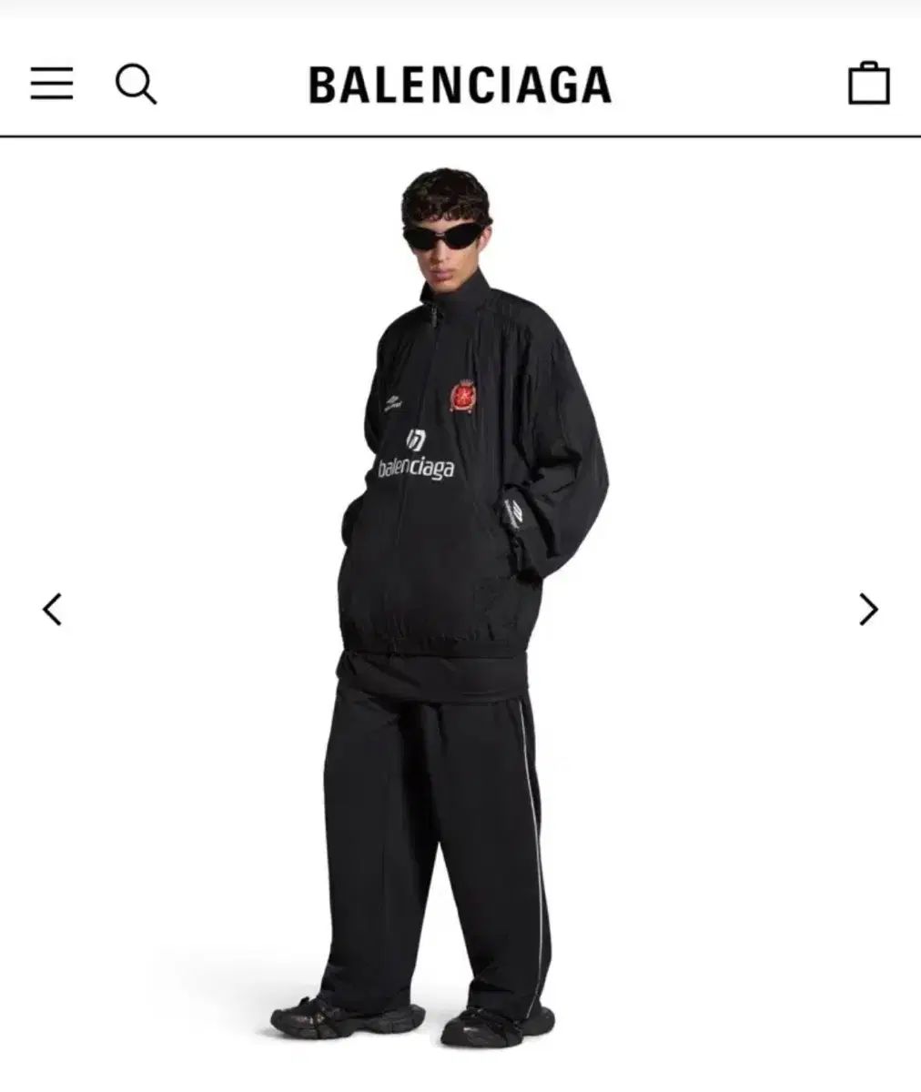 50 バレンシアガ サッカー トラックスーツ ジャケット ソウル - メルカリ