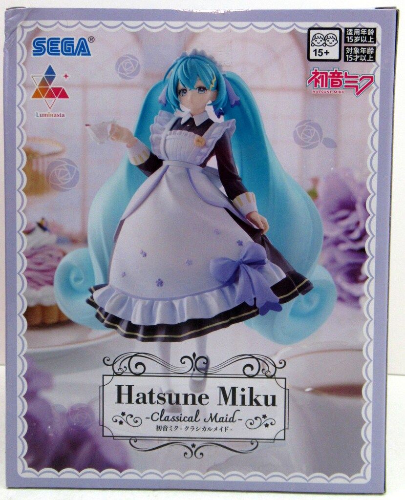 セガ Luminasta 初音ミクシリーズ 初音ミク -クラシカルメイド- - メルカリ