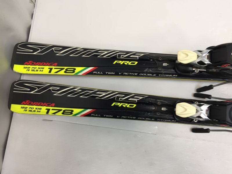 ◇メンテ済◇ スキー NORDICA DOBERMANN SPITFIRE PRO 178 cm + PRO 25