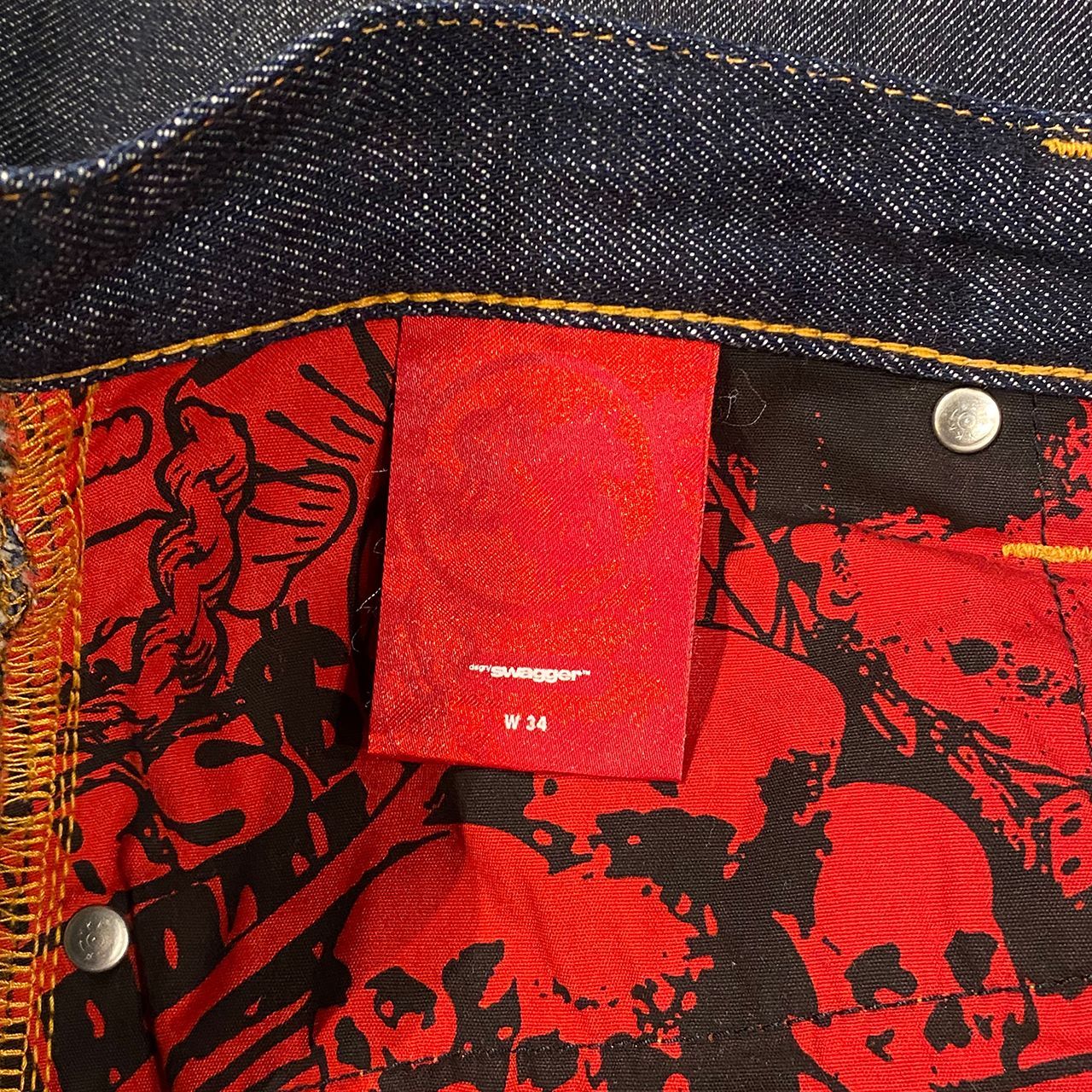 SWAGGER スワッガー pride denim プライドデニム $30 00s SWAGGER PIRATE PRIDE DENIM PANTS スワッガー パイレーツ