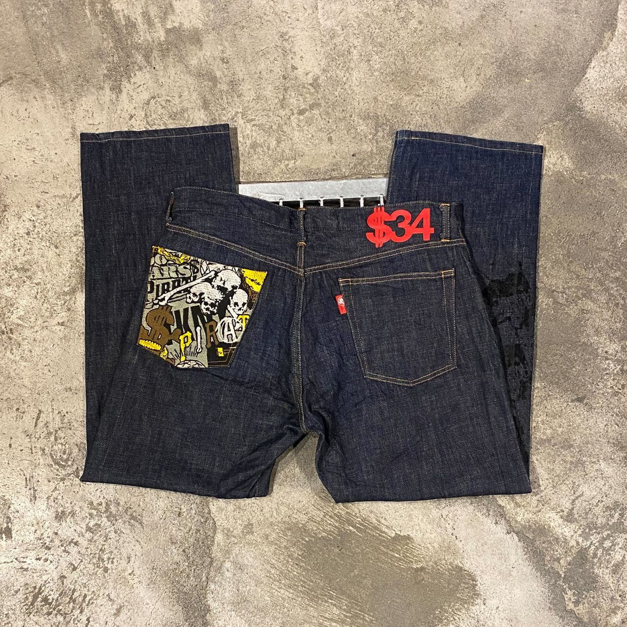 00s SWAGGER PIRATE PRIDE DENIM PANTS スワッガー パイレーツ