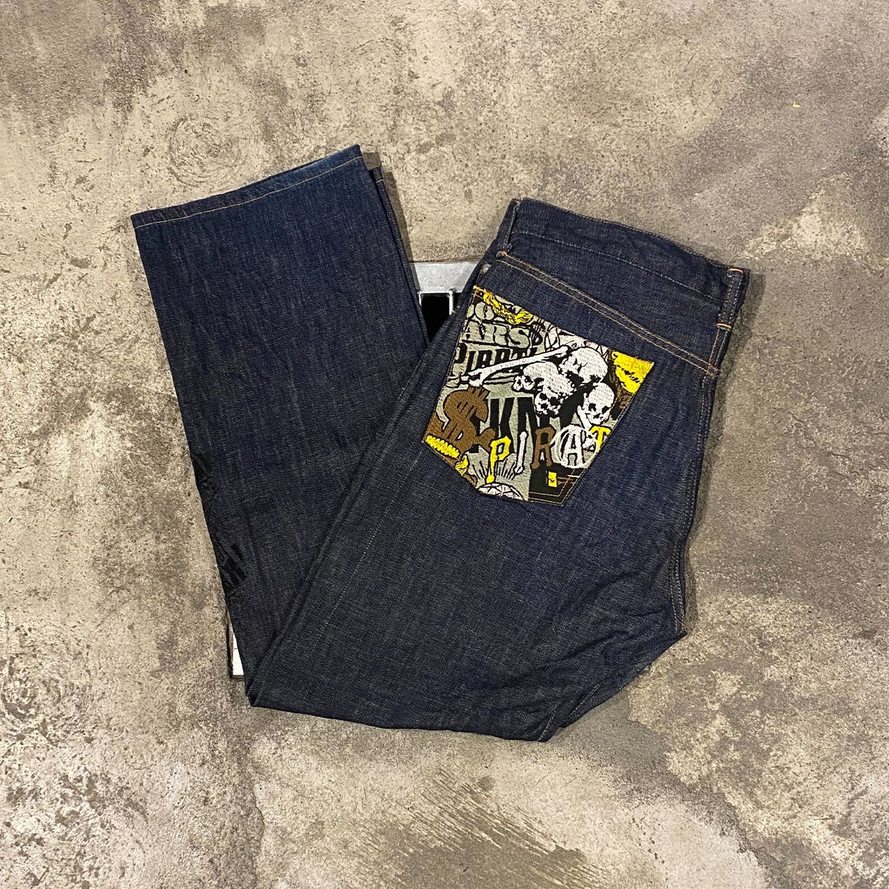 00s SWAGGER PIRATE PRIDE DENIM PANTS スワッガー パイレーツ