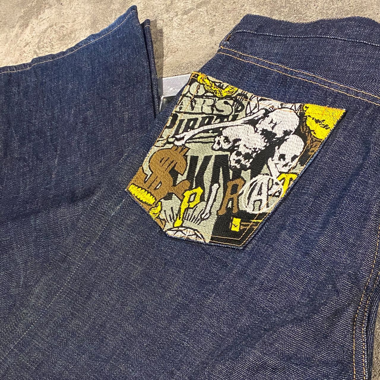 00s SWAGGER PIRATE PRIDE DENIM PANTS スワッガー パイレーツ