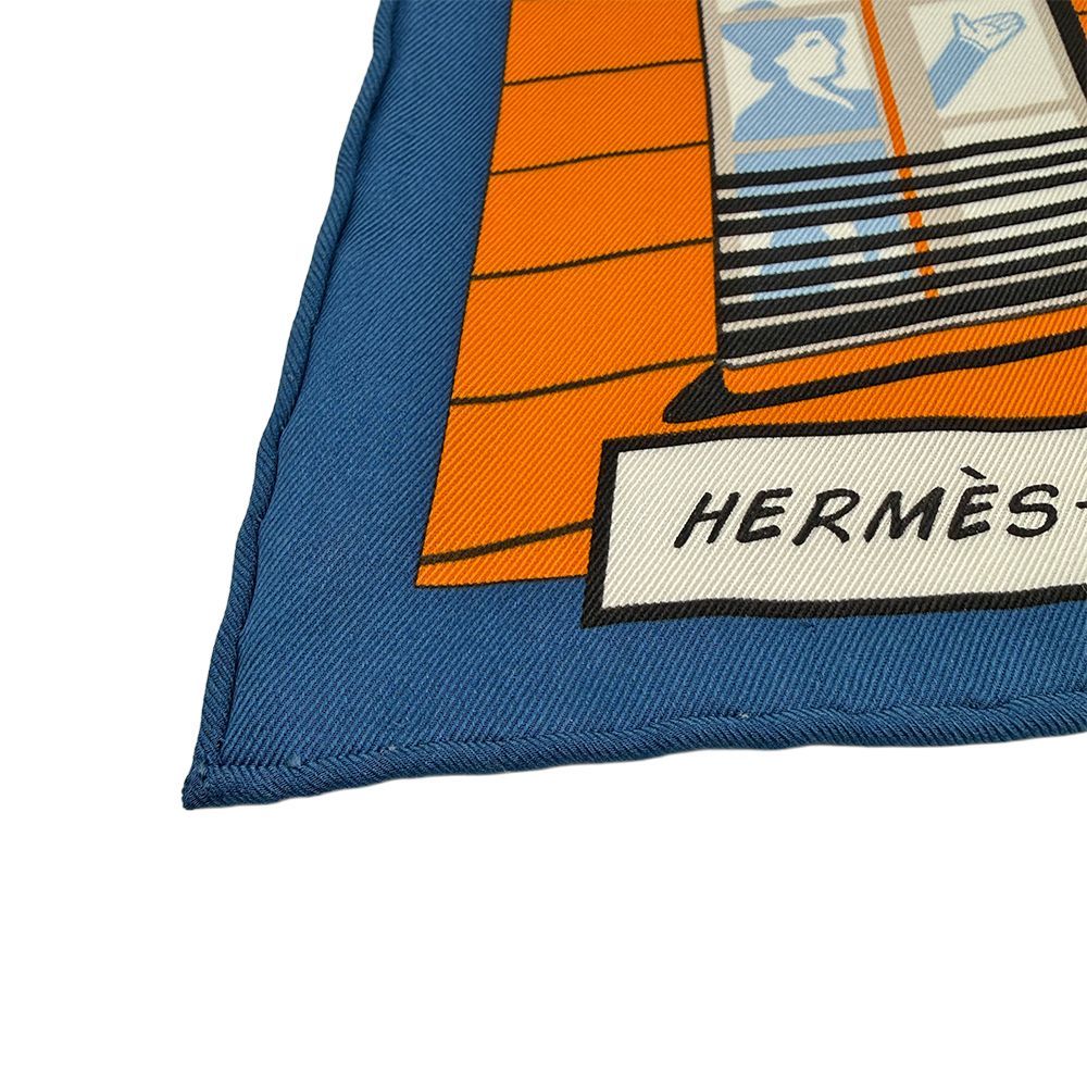 極美品】エルメス HERMES カレ70 MINUIT AU FAUBOURG ミニュイ・オー 極美品】エルメス HERMES カレ70 MINUIT AU FAUBOURG ミニュイ・オー