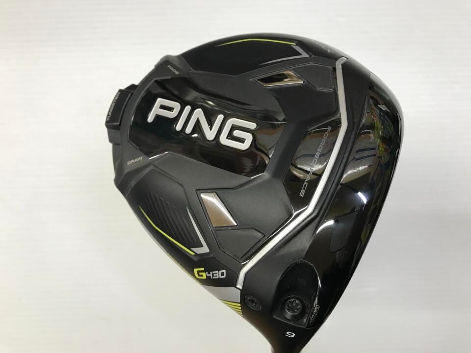 ピン G430 MAX 9度 ALTA J CB BLACK Sフレックス ドライバー 中古